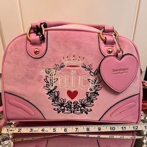NWT Juicy Couture Bowlers Bag Fondant Pink